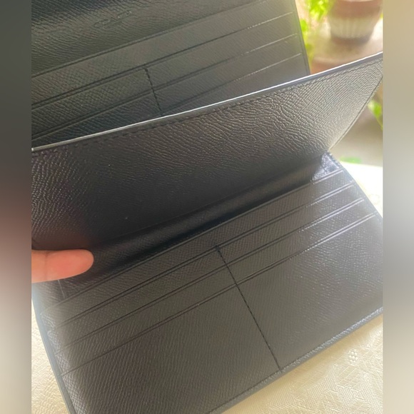 Coach Wallet and Check book •
3 fold Wallet • Carriage Logo - Picture 10 of 15